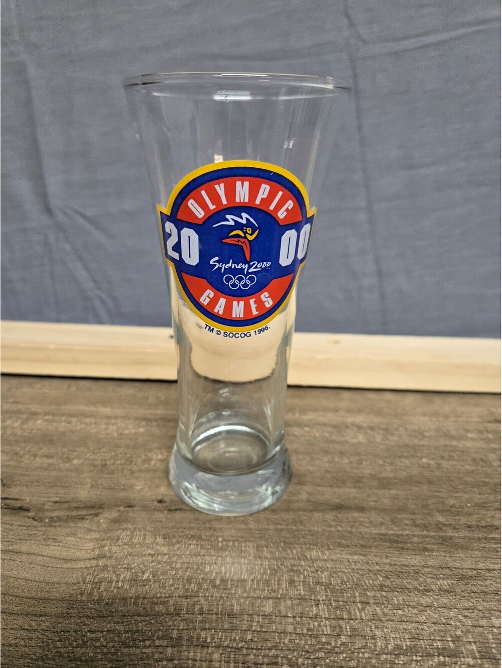 Sydney 2000 Olympic Games Tall Beer Glass